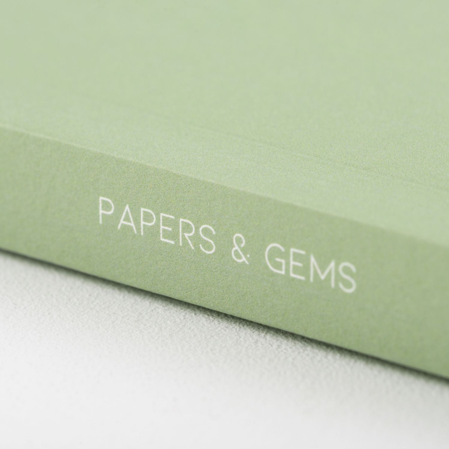 A5 Lined Lay-Flat Notebook | Green