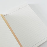 a5 lined notebook nude blush pink