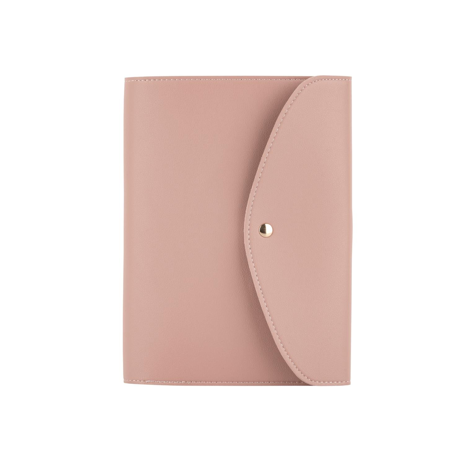 Faux Leather Portfolio Organiser | A5 Notebook Holder & Document Wallet